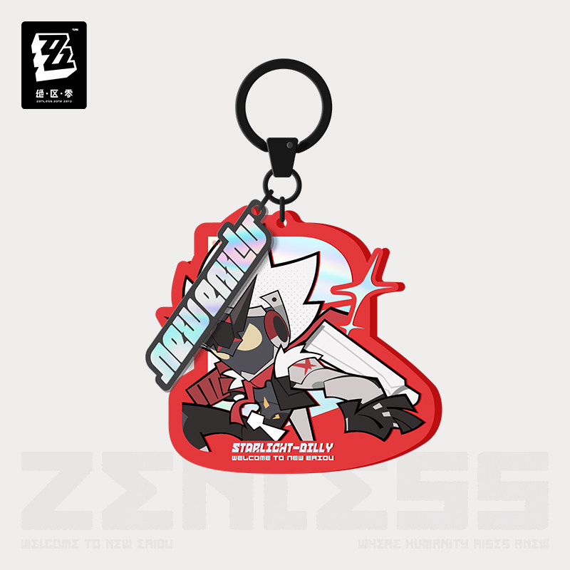 Anime Cosplay Outfit - Oryginalny brelok akrylowy miHoYo Game Zenless