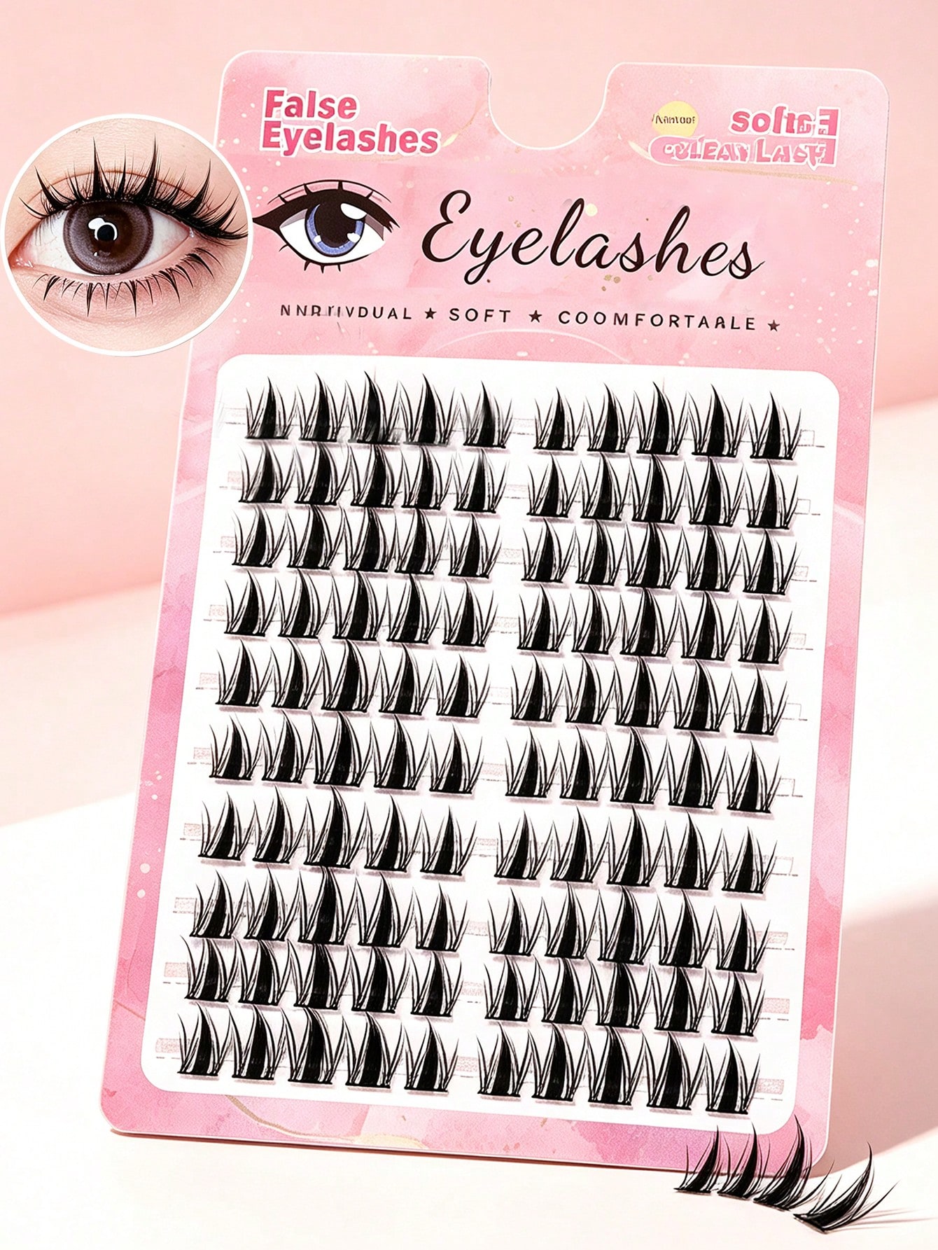 Anime Cosplay Lashes - Kępki rzęsy w stylu anime, o