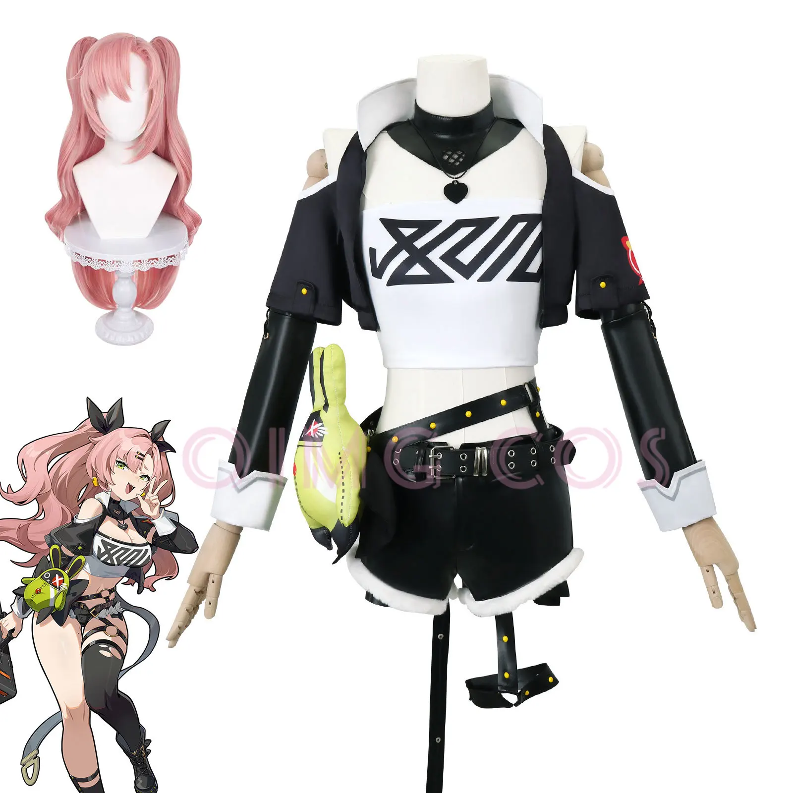 Anime Zero Cosplay - Kostium Cosplay Nicole Demara Zenless Zone