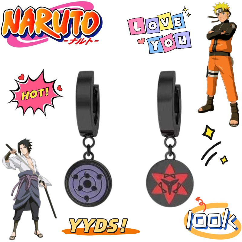 Anime Cosplay Naruto - Nowe kolczyki NARUTO Uzumaki Naruto, animowane,