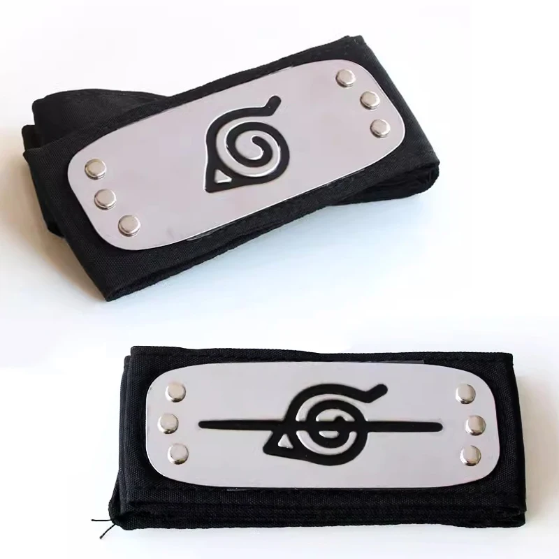 Naruto Headband Metal - Opaska Anime Naruto Rekwizyt Cosplay Hatake