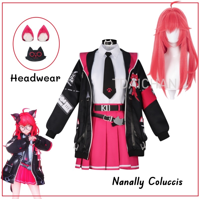 Anime Cosplay Outfit - Kostium Cosplay Neverness To Everness Nanally