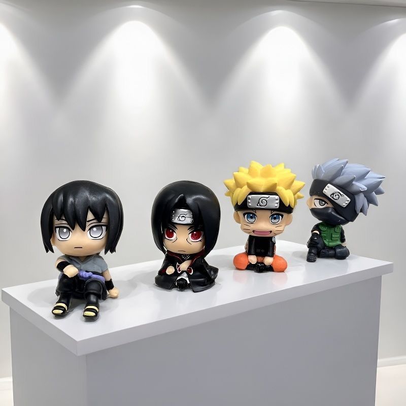 Anime Cosplay Naruto - Figurka Naruto, urocza kreskówka, model, kawaii,