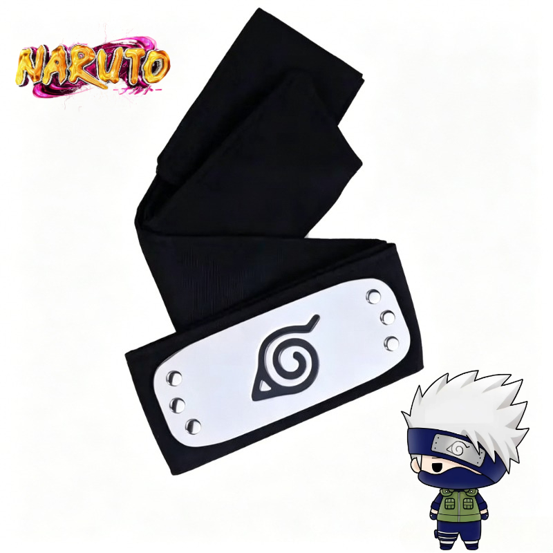 Naruto Headband Metal - NARUTO Akatsuki kreskówka ochraniacz na czoło