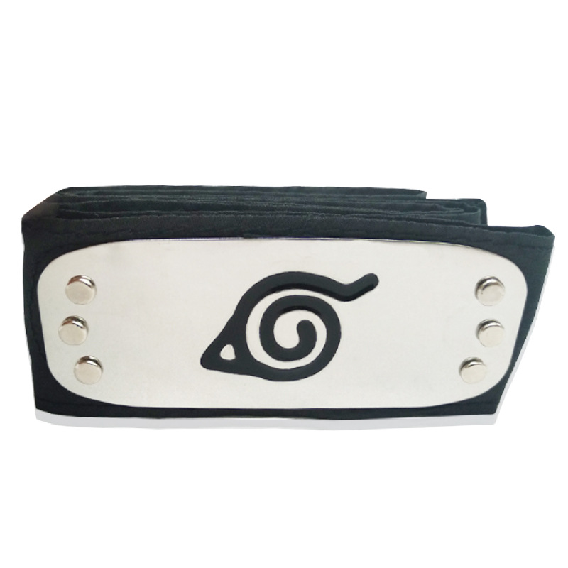 Naruto Headband Metal - Anime Naruto Ninja Akatsuki Opaska na