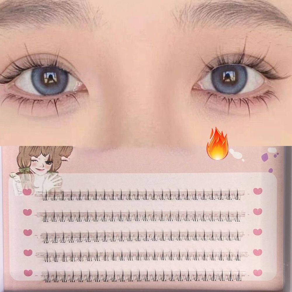 Anime Cosplay Lashes - Naturalne rzęsy dolne, piękny makijaż w