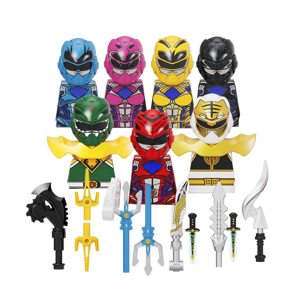 Black Clover Grimoire - Film Powered Rangers Mini klocki KF6144
