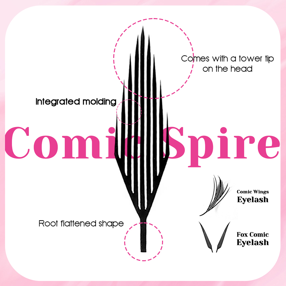 MASSCAKU Fox Comic Spire przed – Anime Cosplay Lashes recenzja i cena
