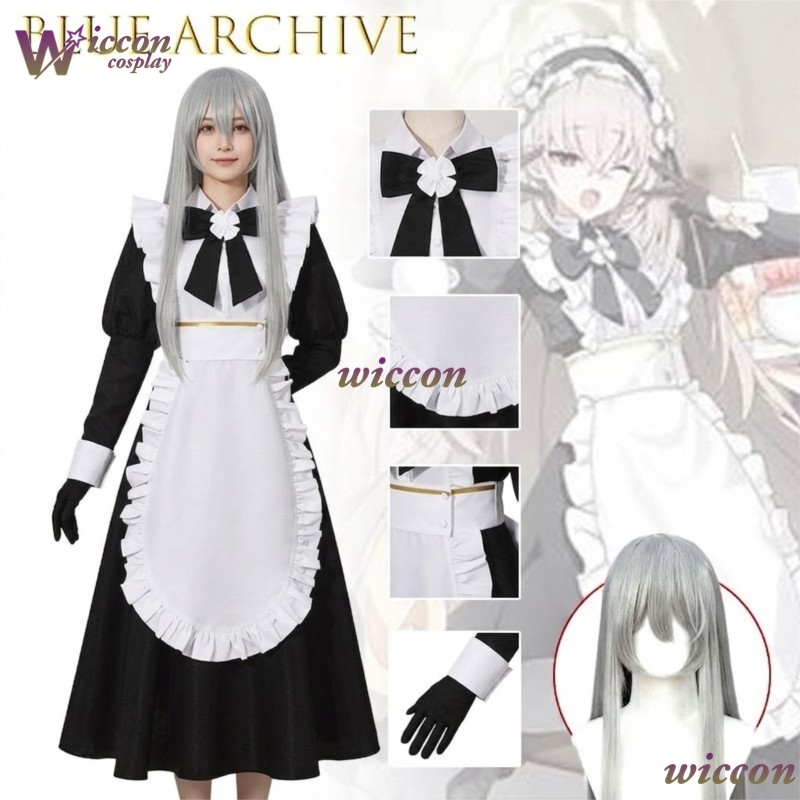 Strój pokojówki Sakurako Utazu – Anime Cosplay Cafe recenzja i cena