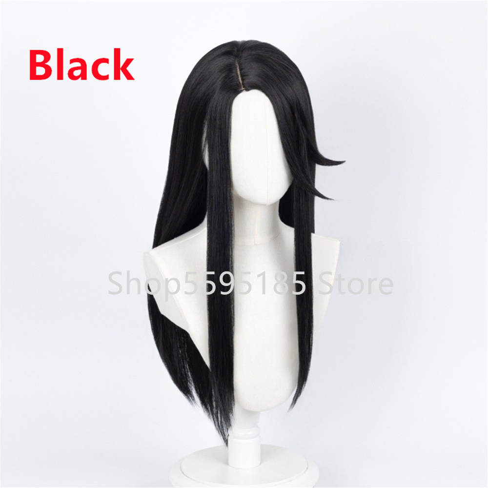 Peruka do cosplayu Killjoy, 60 – Anime Cosplay Long Black Hair recenzja i cena