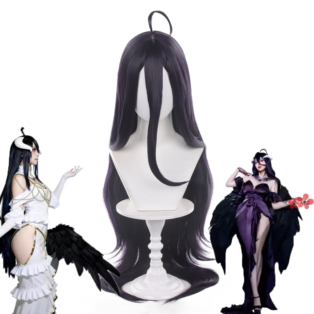 Peruka Cosplay Albedo, długa,  – Anime Cosplay Albedo recenzja i cena
