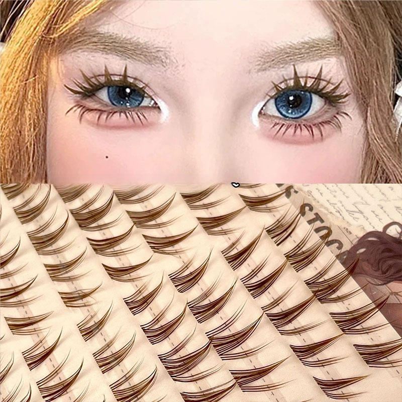Brązowy słonecznik sztuczne rz – Anime Cosplay Lashes recenzja i cena