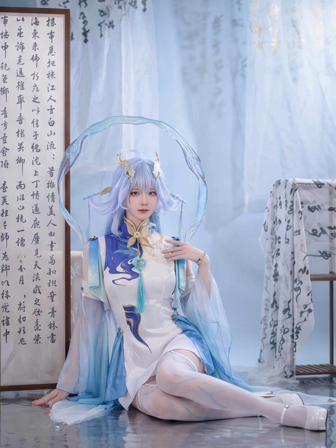 Wuthering Waves Qingxiao Cospl – Anime Cosplay Outfit recenzja i cena