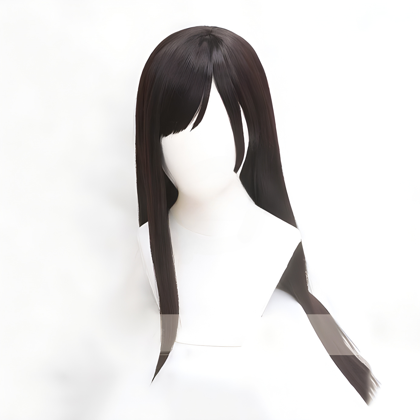 Tifa Lockhart Cosplay Wig Long – Anime Cosplay Long Black Hair recenzja i cena