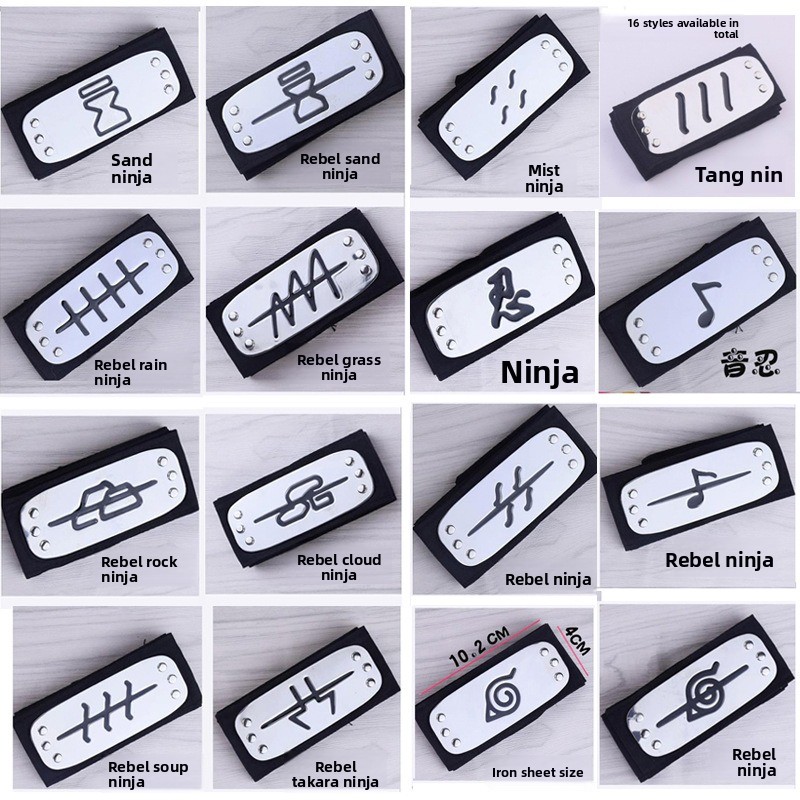 Opaska na głowę do cosplayu ni – Naruto Headband Metal recenzja i cena