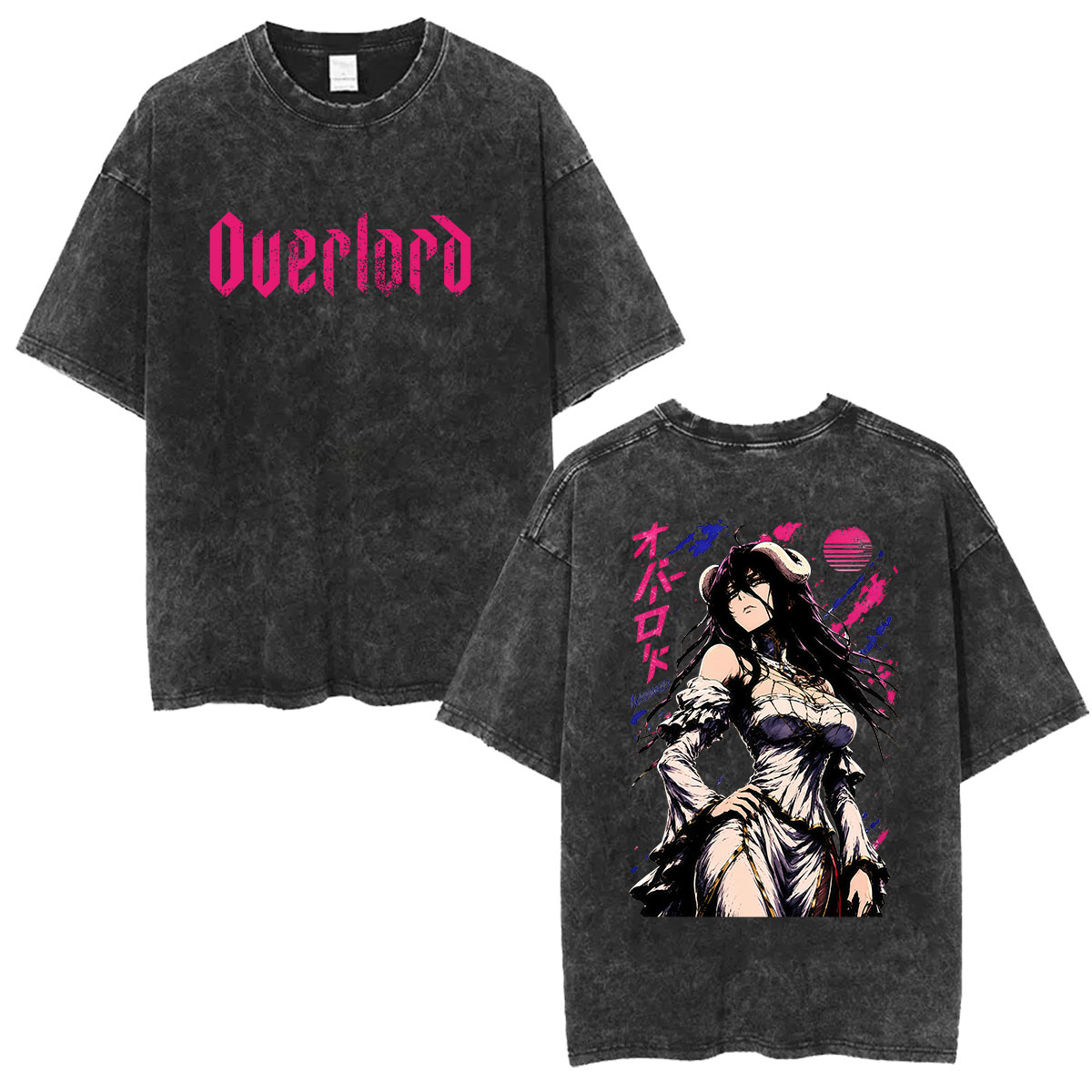 Koszulka z grafiką Anime Overl – Anime Cosplay Albedo recenzja i cena