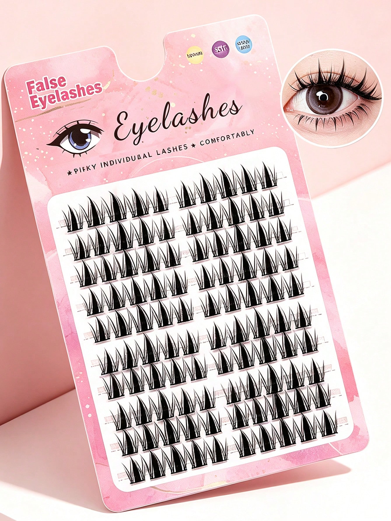 Kępki rzęsy w stylu anime, o w – Anime Cosplay Lashes recenzja i cena