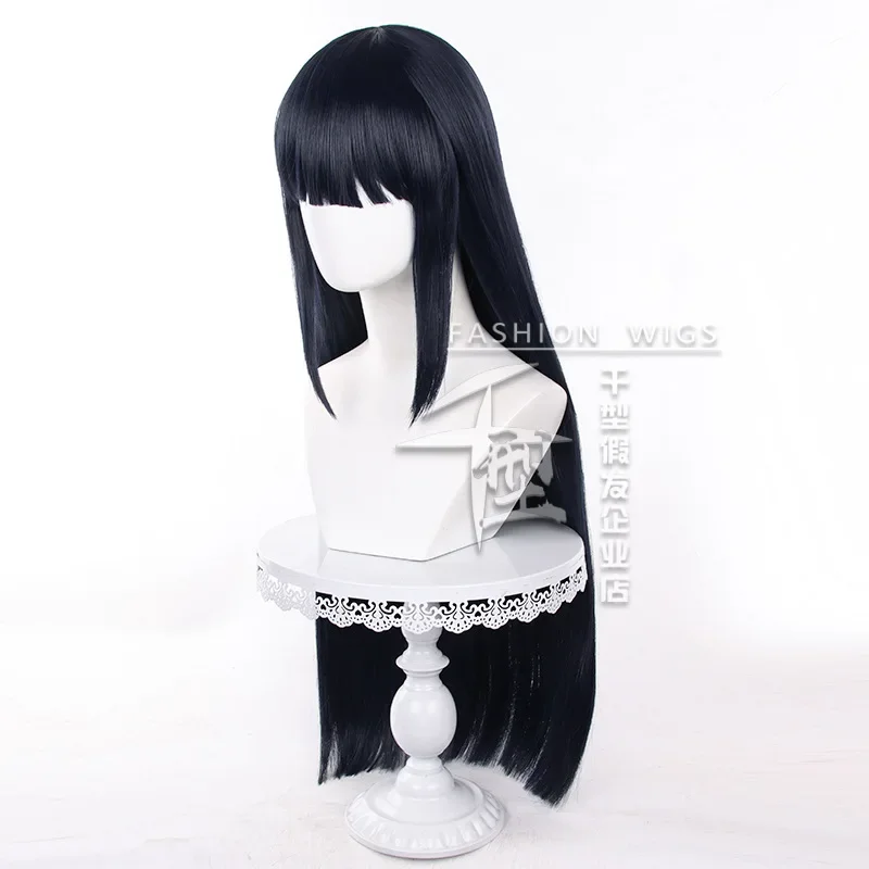 Huga Hinata peruka do cosplay  – Anime Cosplay Long Black Hair recenzja i cena