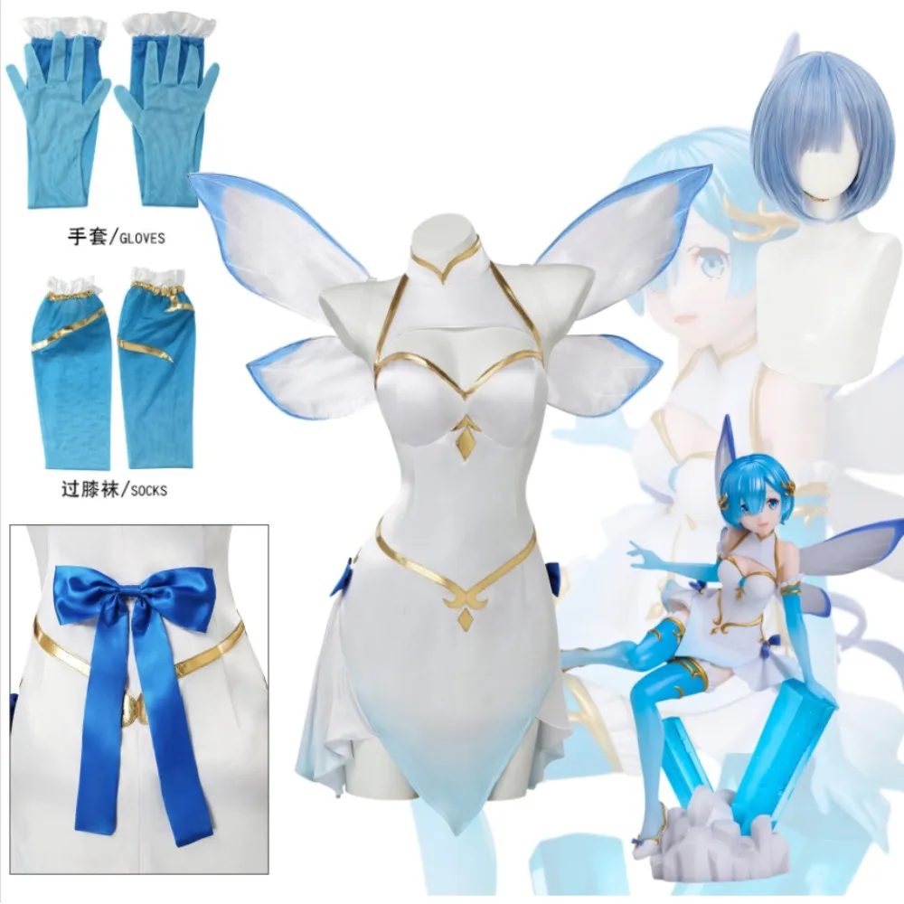 Kostium cosplay Rem Flower Fai – Anime Cosplay Re Zero recenzja i cena