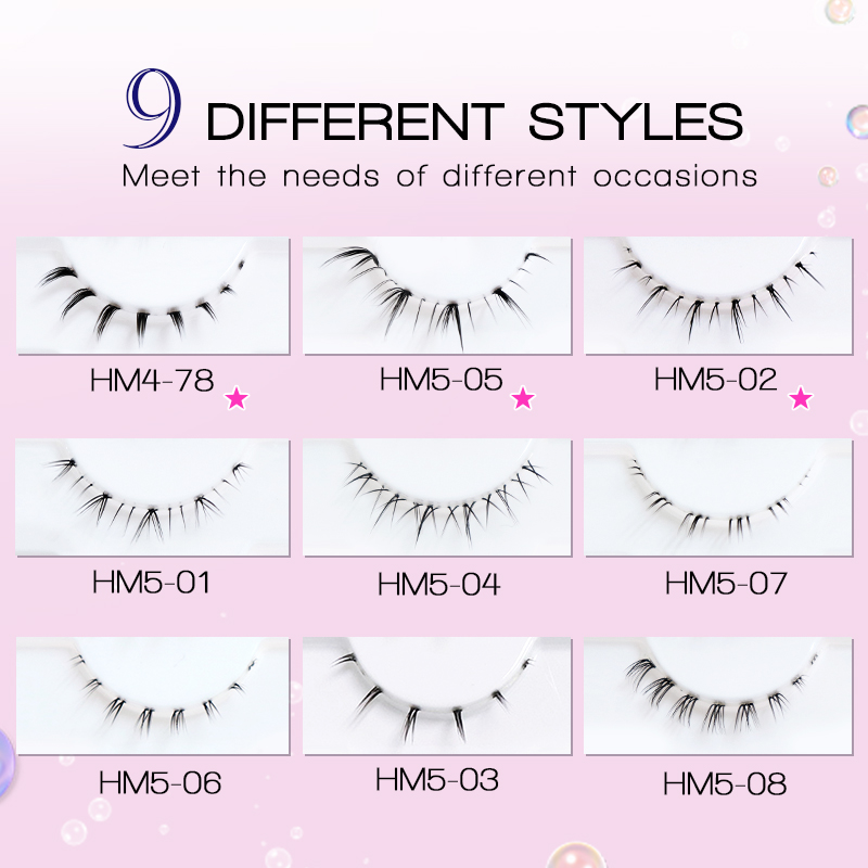 10/6/5 Par Dolnych Rzęs Natura – Anime Cosplay Lashes recenzja i cena