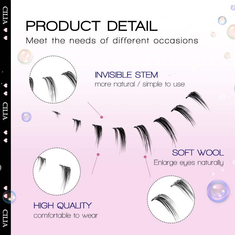 10/6/5 Par Dolnych Rzęs Natura – Anime Cosplay Lashes recenzja i cena