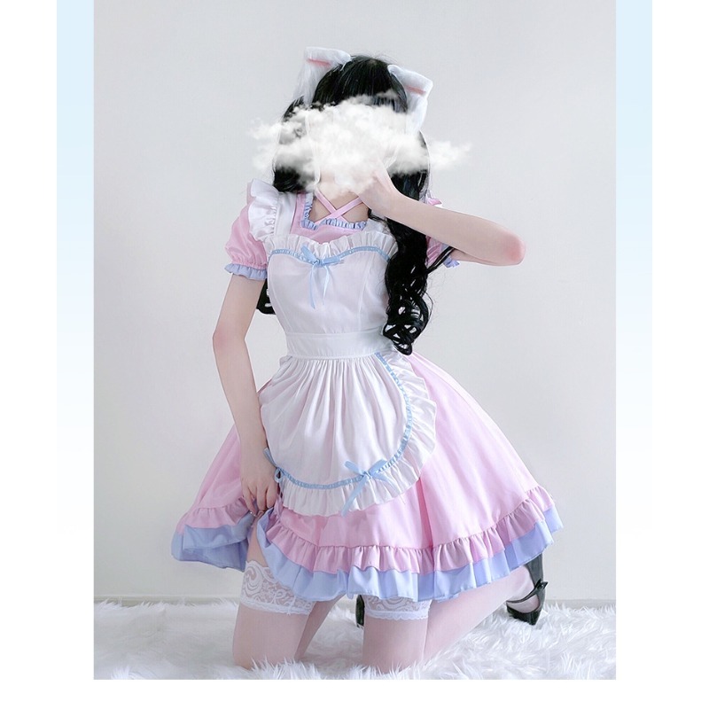 Damski zestaw sukienki pokojów – Anime Cosplay Cafe recenzja i cena