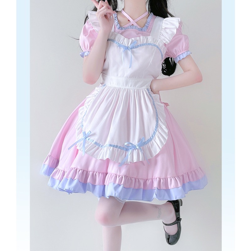 Damski zestaw sukienki pokojów – Anime Cosplay Cafe recenzja i cena