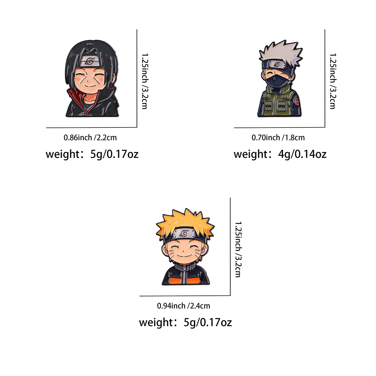 Gorąca Wyprzedaż Naruto Emalio – Anime Cosplay Naruto recenzja i cena