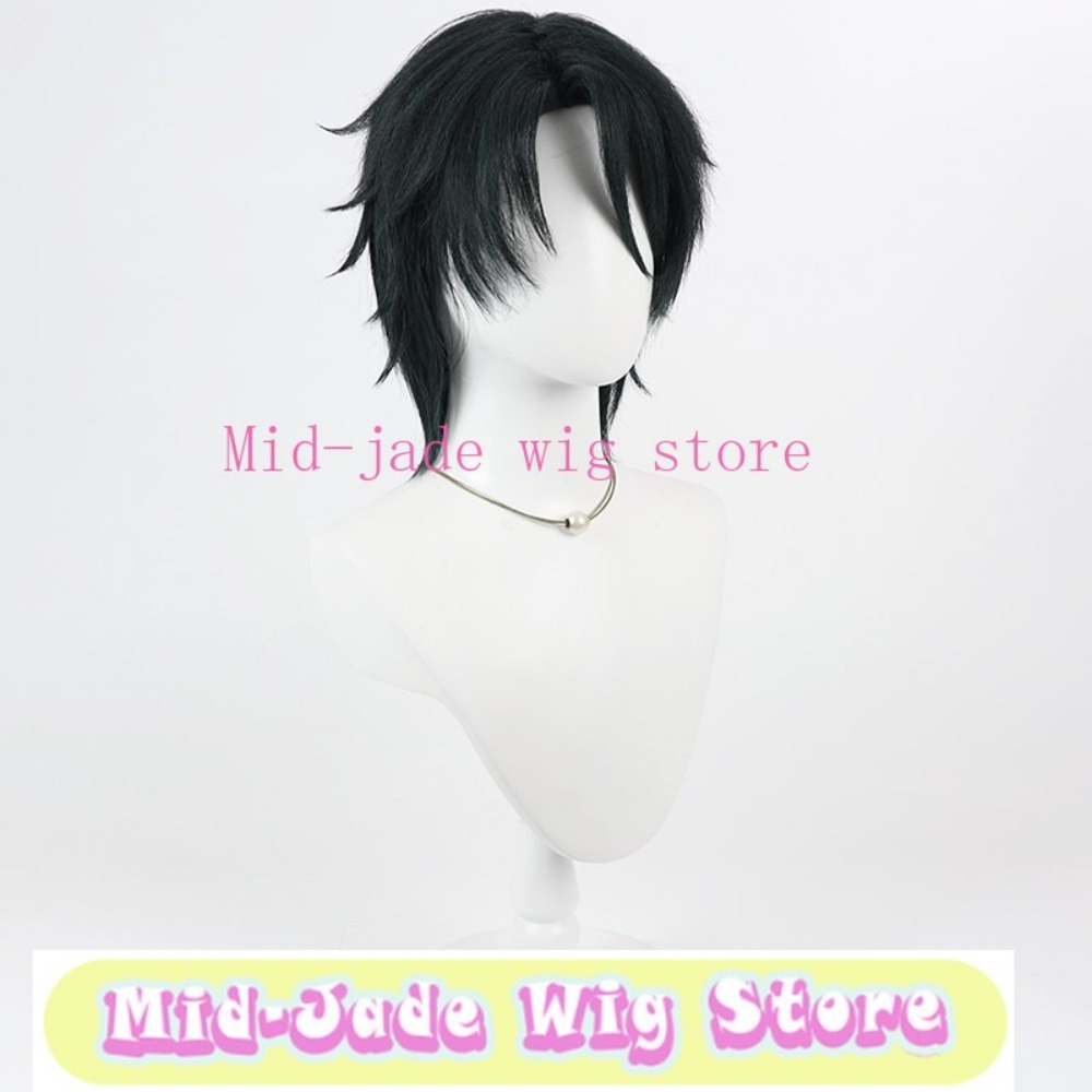 Peruka cosplay Malleus Draconi – Anime Cosplay Long Black Hair recenzja i cena