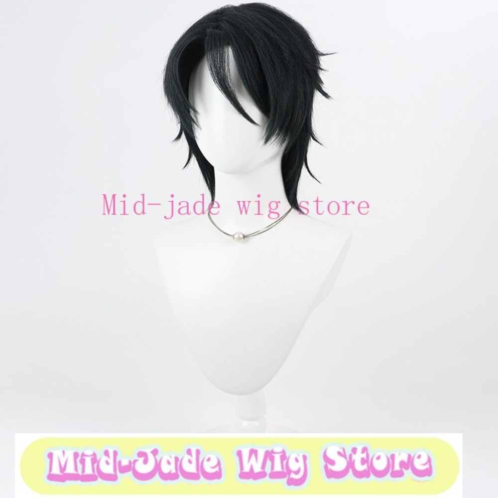 Peruka cosplay Malleus Draconi – Anime Cosplay Long Black Hair recenzja i cena