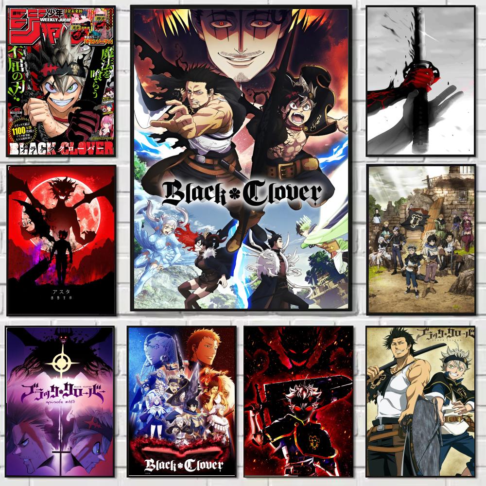 Anime B-Black Hot Clover Plaka – Black Clover Grimoire recenzja i cena