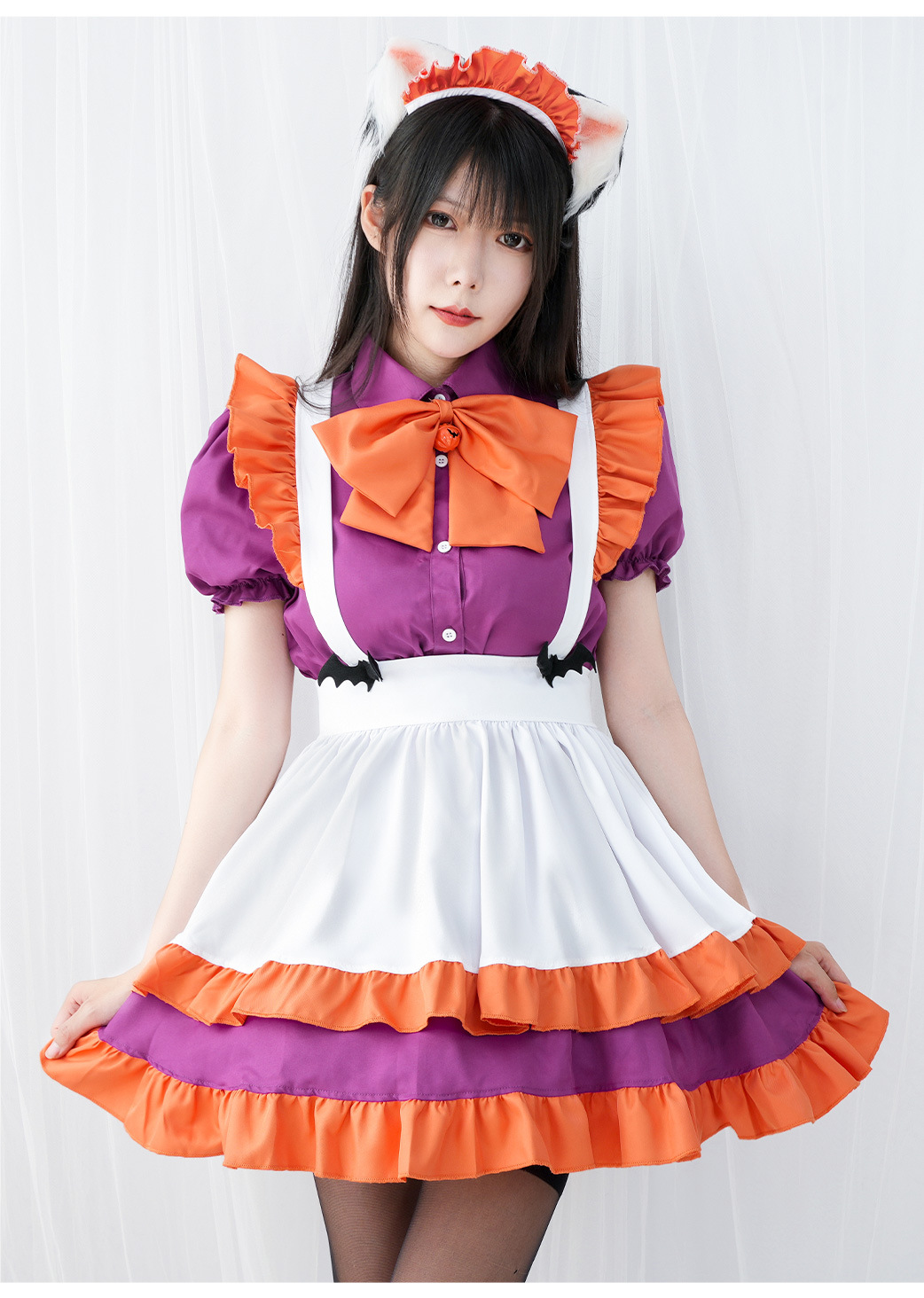 Halloween śliczne pokojówka ko – Anime Cosplay Cafe recenzja i cena