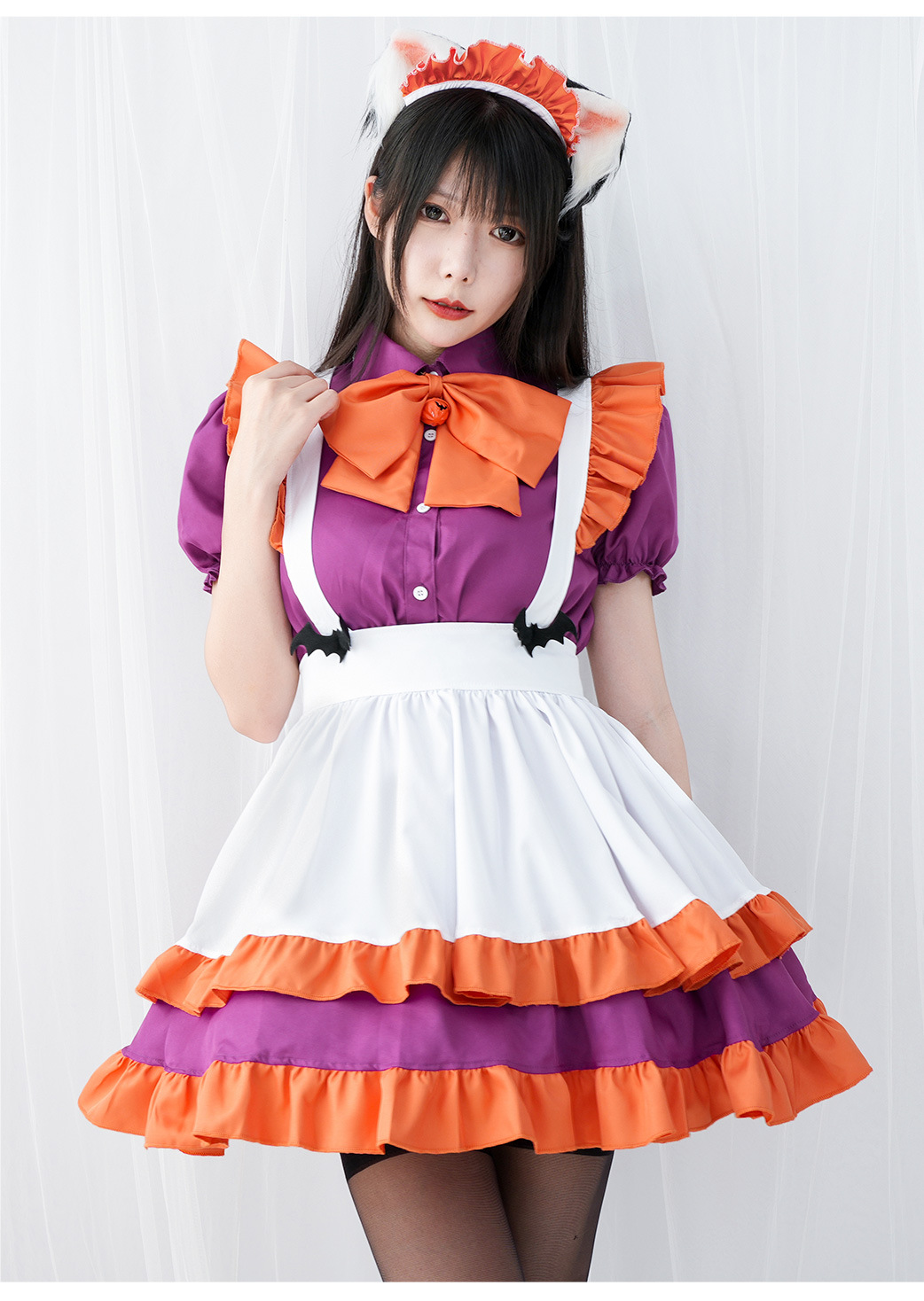 Halloween śliczne pokojówka ko – Anime Cosplay Cafe recenzja i cena