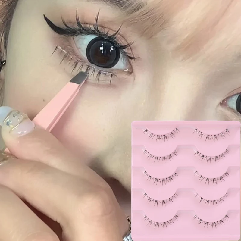5 par naturalnych dolnych rzęs – Anime Cosplay Lashes recenzja i cena