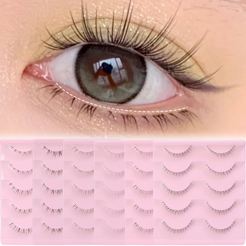 5 par naturalnych dolnych rzęs – Anime Cosplay Lashes recenzja i cena