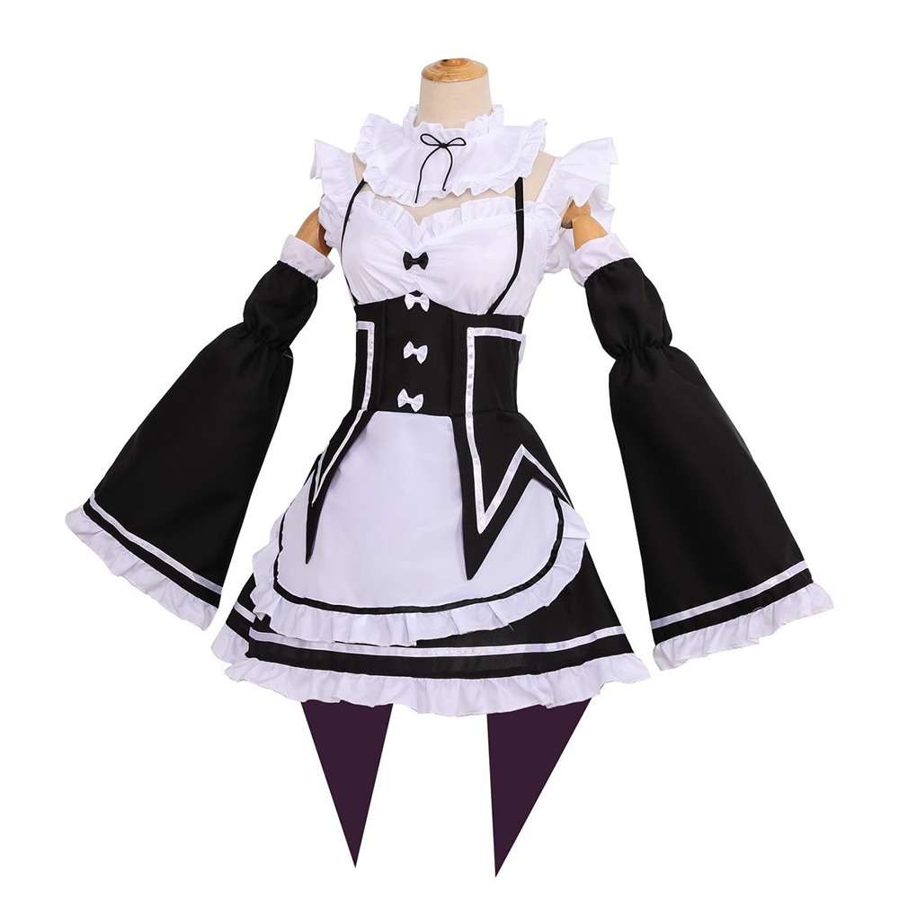 Kostium cosplay Re Zero Ram Re – Anime Cosplay Re Zero recenzja i cena