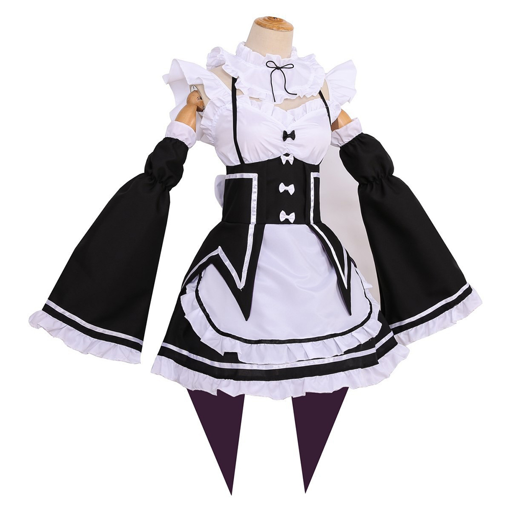 Kostium cosplay Re Zero Ram Re – Anime Cosplay Re Zero recenzja i cena