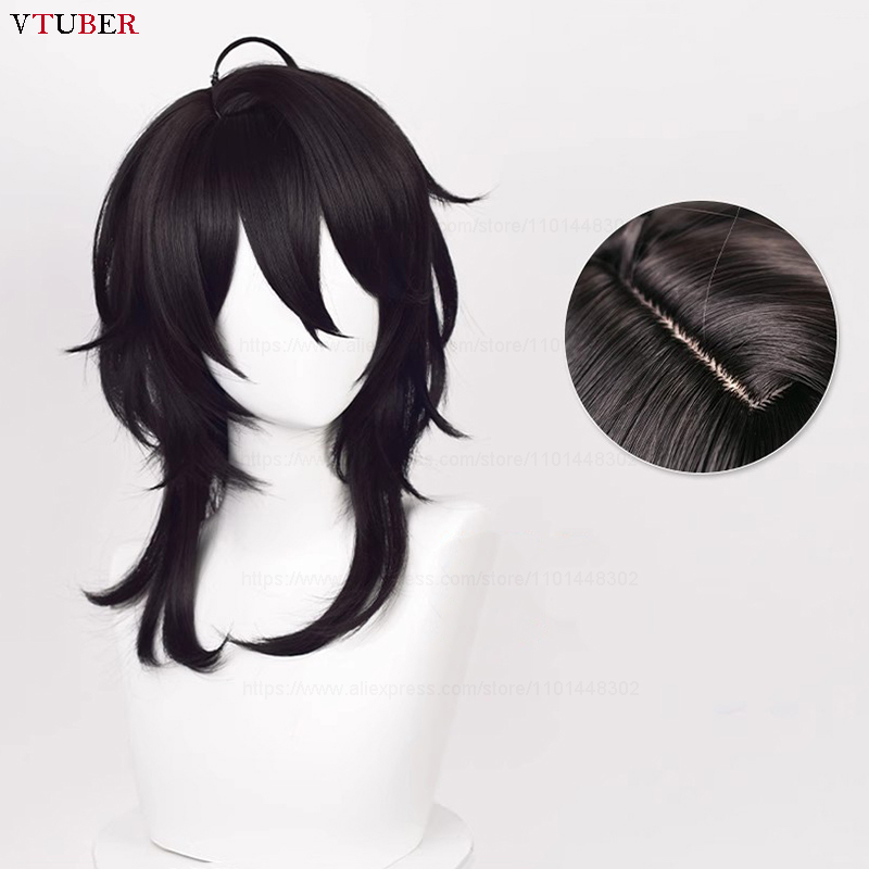 Peruka do cosplayu Rei Sakuma  – Anime Cosplay Long Black Hair recenzja i cena