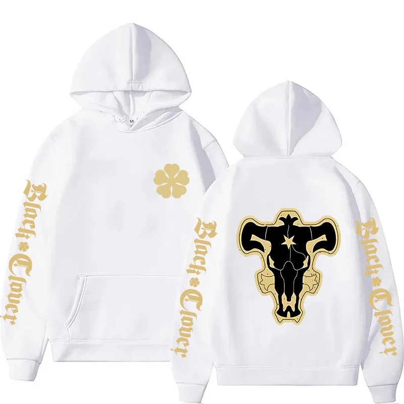 Modna bluza z kapturem z nadru – Black Clover Grimoire recenzja i cena