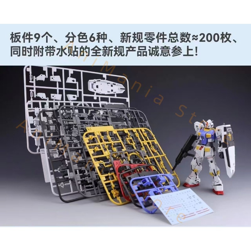 Nowy 107 1/144 RG RX-78-7 7. A – Bandai Gundam Rg recenzja i cena